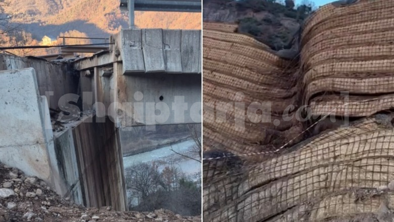 Shembja e rrugës Librazhd-Pogradec/ Përkeqësohet situata te 'Arrat e Gurës', pritet relacioni nga Shërbimi Gjeologjik