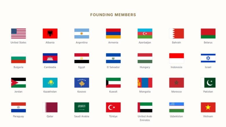 Bordi i Paqes prezanton faqen zyrtare, vendosen flamujt e Shqipërisë e Kosovës! Rama shfaqet krah Trump