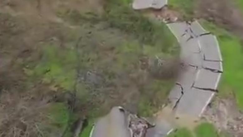 Rama ironizon me pamje nga rruga e shkatërruar në Portugali: Opozita atje është në gjumë dhe nuk ka denoncuar ende në SPAK aferën