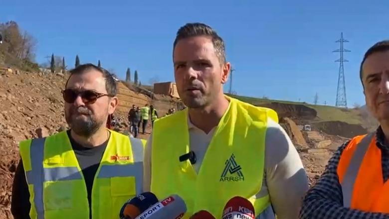 Kreu i ARRSH: 9 eskavatorë dhe 22 kamionë në pjesën e shembur të rrugës Librazhd-Pogradec! Për 2-3 ditë kemi projektin e rrugës alternative