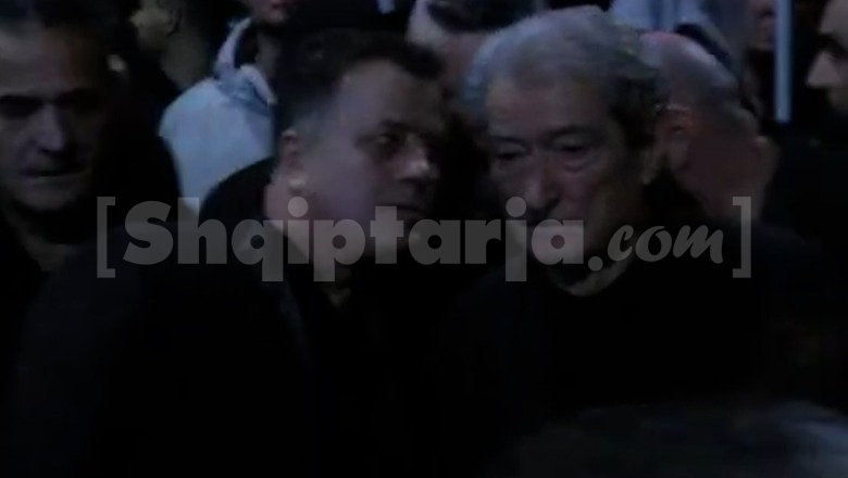 Flamur Noka flet me truprojën e Berishës, kreu i PD i përhumbur gjatë protestës