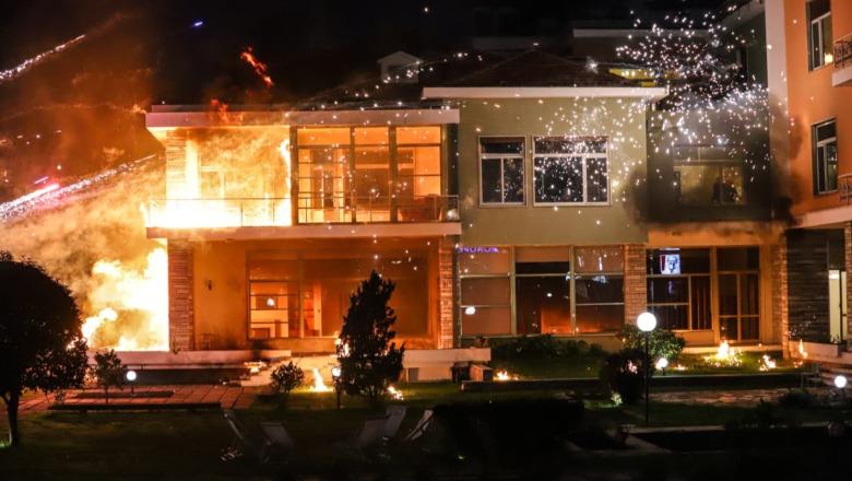 Protesta e dhunshme e PD/ Rrezikuan jetët e artistëve te vila e Enver Hoxhës, arrestohen 4 militantë të Berishës