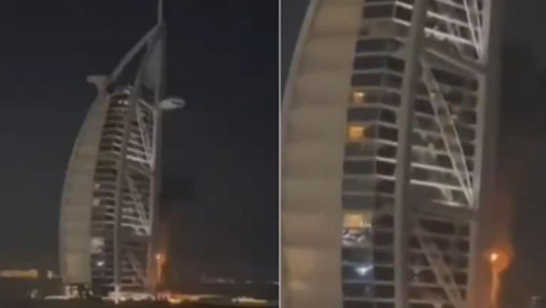 Dronët e Teheranit godasin aeroportin e Dubait dhe hotelin ikonik Burj Al Arab