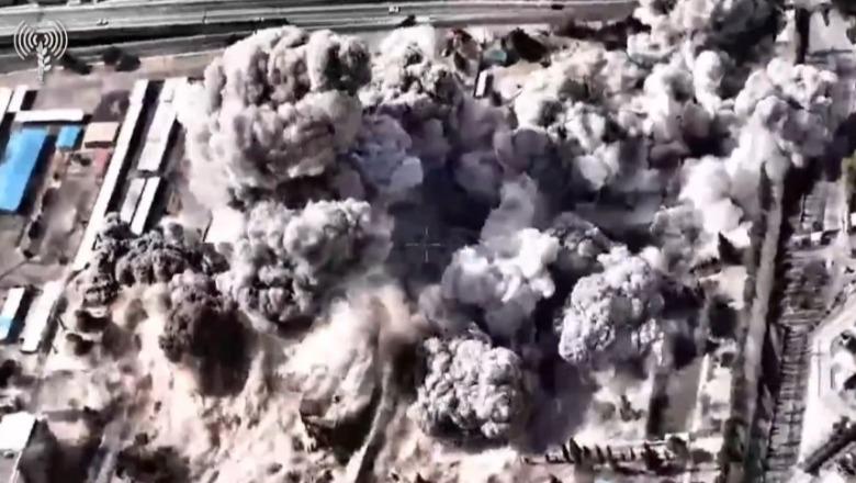 VIDEO nga momenti kur Forcat Ajrore të Izraelit godasin selinë ushtarake iraniane në Teheran