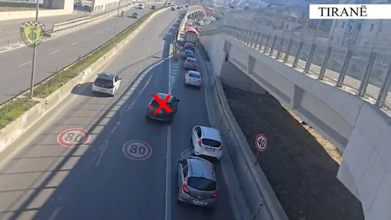 Rrugorja e Tiranës bën bilancin: 4 mijë raste të shkeljes së Kodit Rrugor gjatë një jave! 31 shoferë të arrestuar