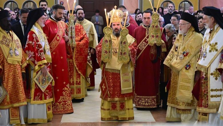 Kryepeshkopi Joan në SHBA, kryeson Liturgjinë Hyjnore dhe Konferencën në nderim të Fortlumturisë së Tij Anastas