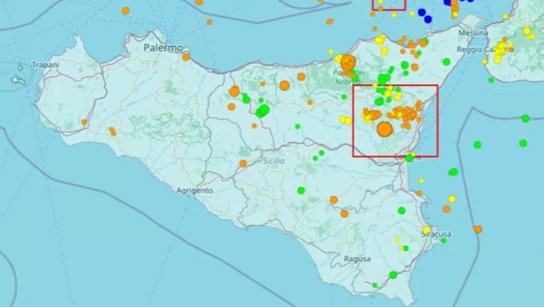 Catania tronditet nga një tërmet me magnitudë 4.5, njoftohet mbyllja e shkollave