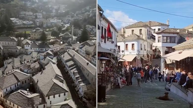 Sokaket e Gjirokastrës nën rrezet e diellit të marsit, Rama: Vizitorët nga e gjithë bota kanë nisur ta gjallërojnë qytetin e gurtë më herët se çdo vit