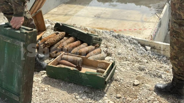 Vlorë/Gjenden 160 predha të paplasura, i përkasin Luftës II Botërore! Forcat Xhenio operacion nga dje për heqjen e tyre