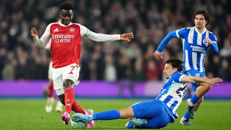 Arsenali fiton dhe 'arratiset' në krye të Premier League, ndalet Man. City! Chelsea i shënon 4 herë Aston Villas, 'thyhet' Man. United