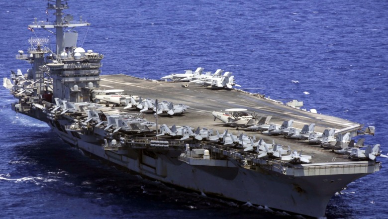 Televizioni iranian: Është goditur me dronë aeroplanmbajtësja amerikane 'Lincoln'