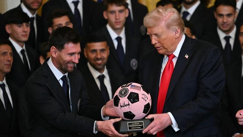 Donald Trump pret Messin dhe Inter Miamin në Shtëpinë e Bardhë, flet edhe për luftën në Iran: Ti me Ronaldon jeni të shkëlqyer, mund të jesh më i mirë se Pelé