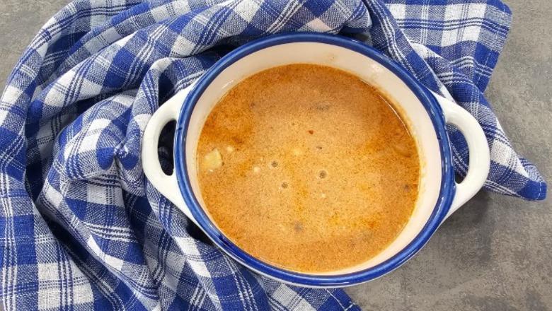 Supë me kos, miell misri dhe mëlçi nga zonja Albana 