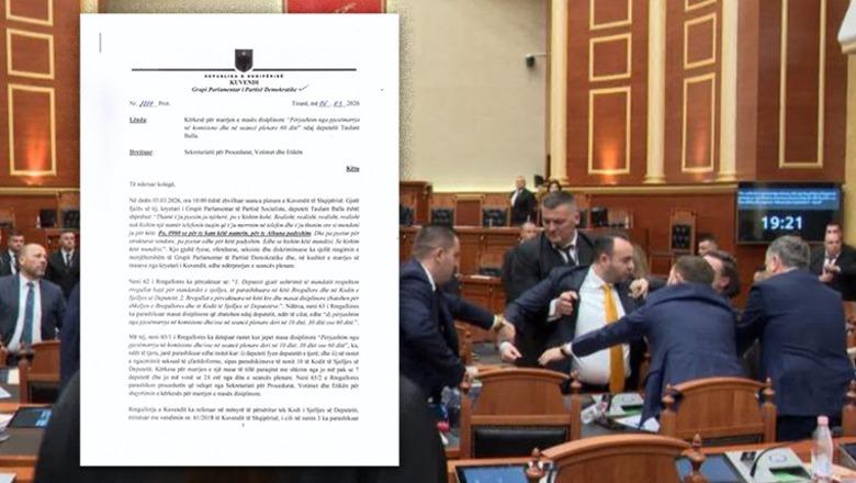 ‘Për ty kemi numrin 0900’, PD kërkon përjashtimin me 60 ditë për Taulant Ballën: Ofendoi Albana Vokshin