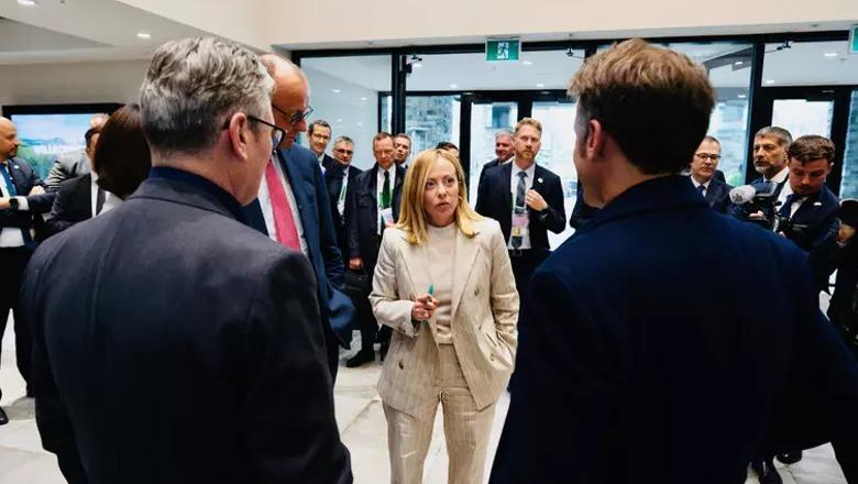 Meloni bisedë telefonike me Macron, Starmer dhe Merz! Thirrje për koordinim ushtarak