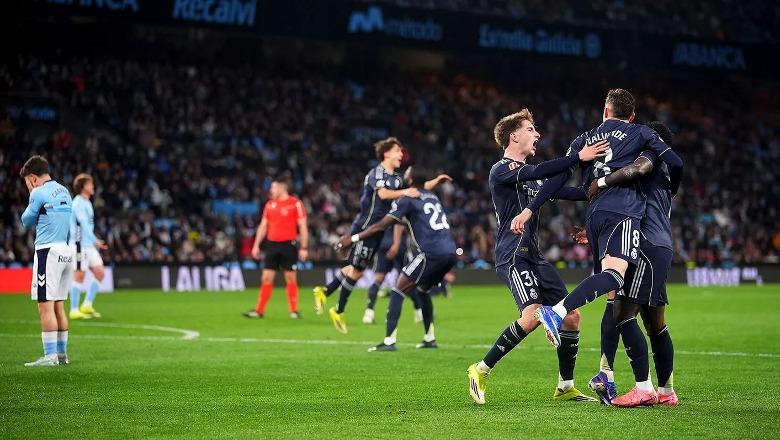 GOLAT/ Real Madridi të bën 'me zemër', fiton 1-2 në Vigo! Valverde shënon gol në shtesë