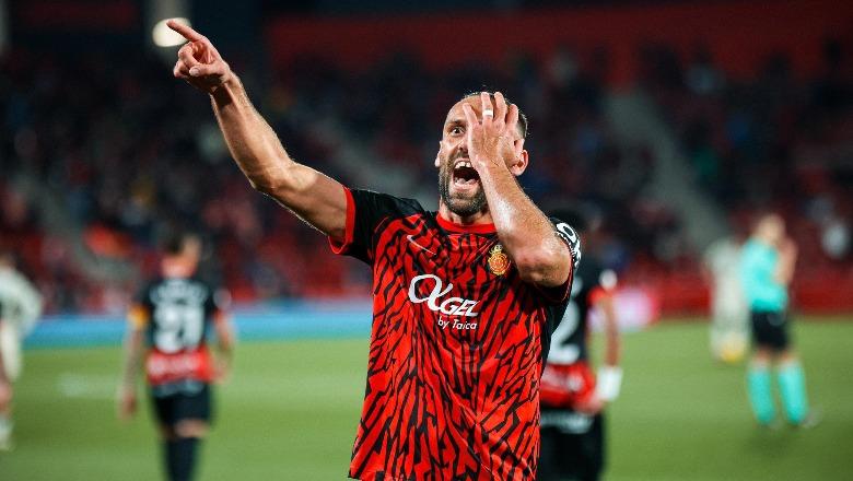 La Liga/ Vedat Muriqi 'ndjek këmba këmbës' Mbappenë, shënon golin e 17-të sezonal me Mallorcan këtë sezon