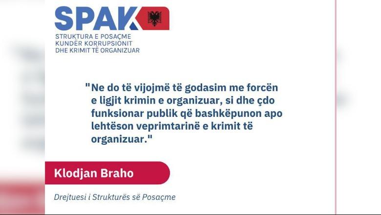 Lufta kundër korrupsionit dhe krimit të organizuar, mesazhi i Klodjan Brahos: Do të godasim çdo funksionar që bashkëpunon me krimin