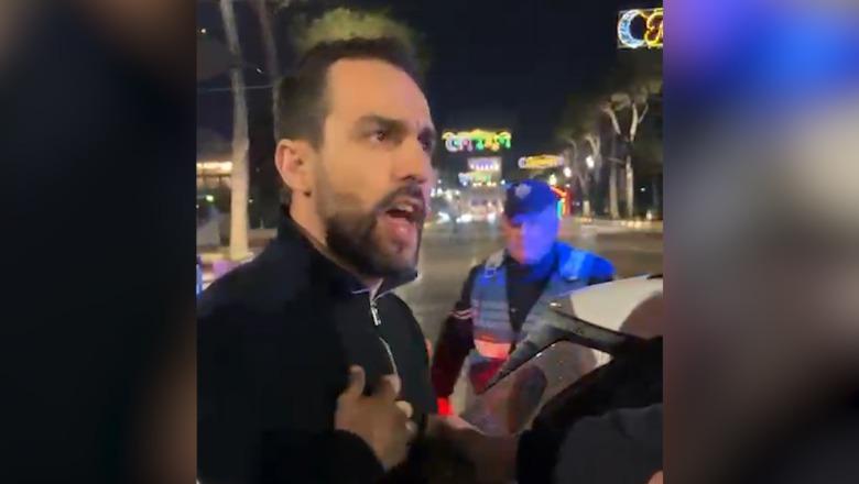 Përplasje mes efektivëve dhe mbështetësve të Lapajt te kryeministria  1 prej tyre shoqërohet në polici  Nisen për protestë përpara komisariatit nr 1