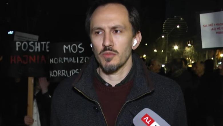 Imuniteti i Ballukut/ Lëvizja Bashkë protestë para Kuvendit, deputeti Redi Muçi: Rama po e mbron ish-zv.kryeministren e tij, ndërkombëtarët të reagojnë