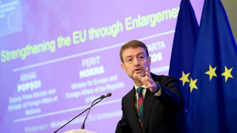Ministri Hoxha: Zgjerimi rikthehet në qendër të BE-së, Shqipëria e përgatitur përmes reformave institucionale
