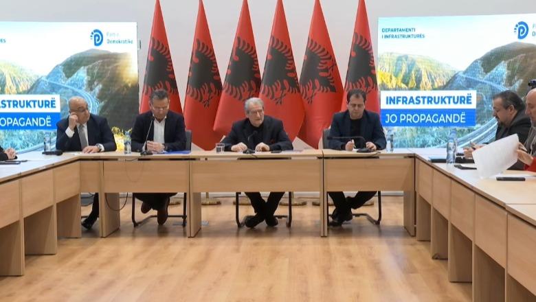 Berisha mbledh Departamentin e Infrastukturës në PD: Me ndërtimin e rrugëve janë vjedhur miliarda euro! Rama me qëndrimin në Kuvend për Ballukun i mbylli derën Drejtësisë