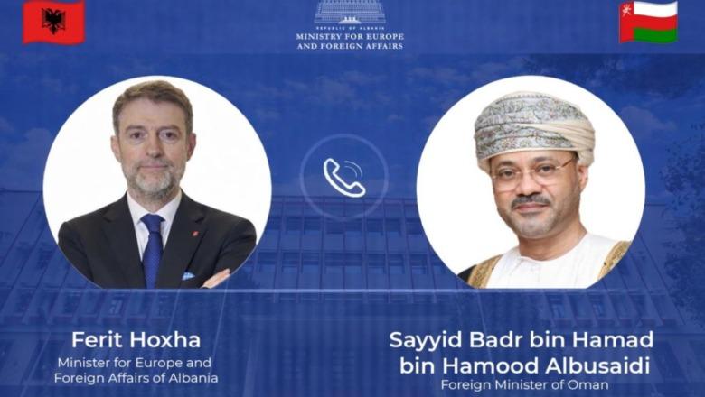 Lufta në Iran, Ferit Hoxha bisedë telefonike me ministrin e Jashtëm të Omanit: I shpreha mirënjohjen për kujdesin që kanë treguar shqiptarëve që jetojnë atje