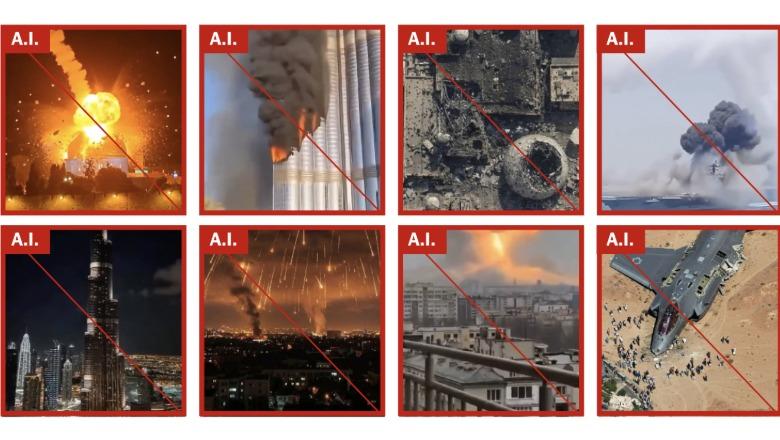 Luftë në epokën e Inteligjencës Artificiale, rrjetet sociale përmbyten me video të rreme nga Lindja e Mesme