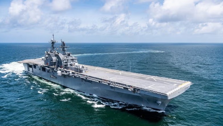 Media: Anija luftarake amerikane me 2200 marinsa është nisur nga Singapori drejt Lindjes së Mesme