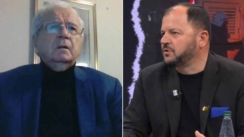 ‘O injorant i pashkollë’- Lefter Maliqi përplaset me Ngjelën në Report TV: Je avokat i dështuar, merr një arkivol dhe zhduku! Ke mbaruar punë o plak i rrudhur