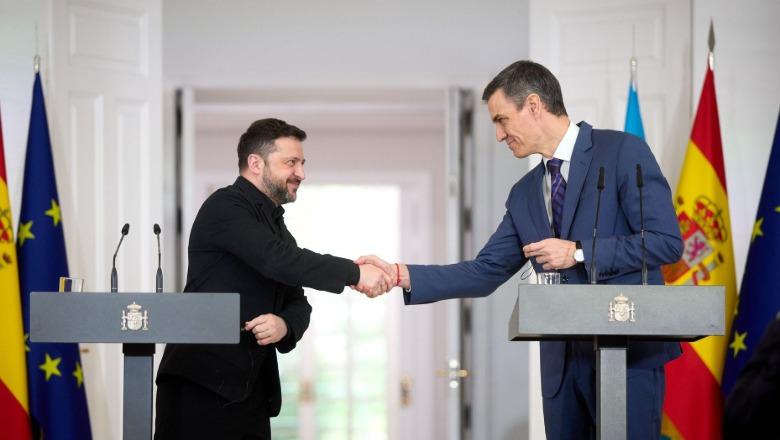 Ukraina dhe Spanja nënshkruajnë marrëveshje bashkëpunimi në industrinë e raketave dhe mbrojtjen ajrore, Zelensky: Mirënjohës për mbështetjen tuaj