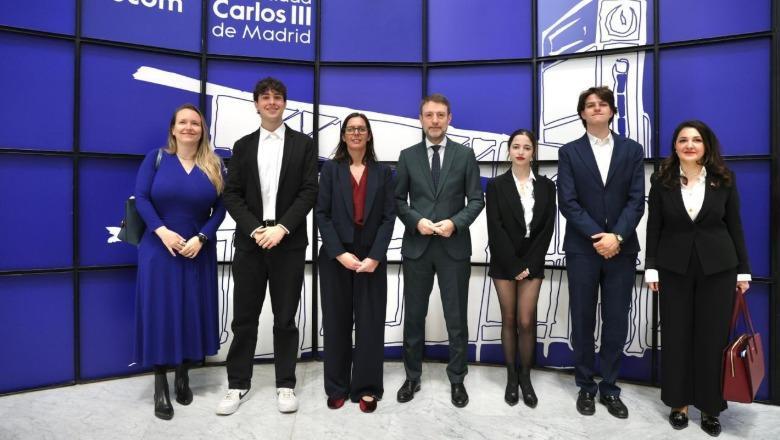 Ministri Hoxha takohet me studentët e Universitetit Carlos III të Madridit: E ardhmja e Shqipërisë, e ankoruar brenda familjes europiane