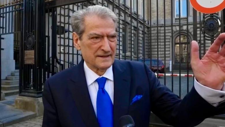 Berisha nga Brukseli: Zhvilluam takime në parlamentin belg, u shpalosëm idenë tonë për qeveri teknike në Shqipëri