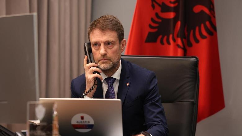 Hoxha telefonatë me ministrin Konjufca: Shqipëria mbetet e palëkundur në mbështetjen e gjithanshme për Kosovën, sot dhe gjithmonë
