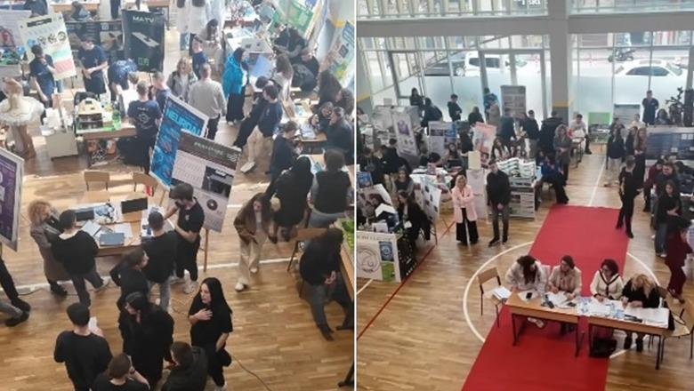 107 projekte dhe 13 ide fituese, gjimnazistët “ndezin” Festivalin e Shkencës në Tiranë