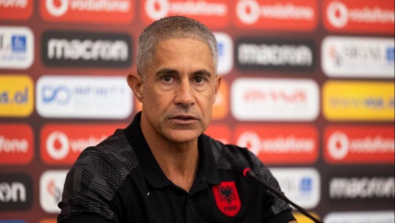 LIVE/ Ftoi 26 futbollistë për fazën play-off të Kupës së Botës, Sylvinho flet para medieve (VIDEO)