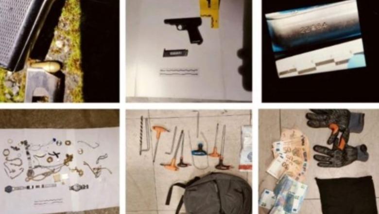 Goditet banda e ‘skifterëve’ në Torino, arrestohet një 42-vjeçar shqiptar, në kërkim 2 persona të tjerë! Sekuestrohen armë zjarri dhe bizhuteri