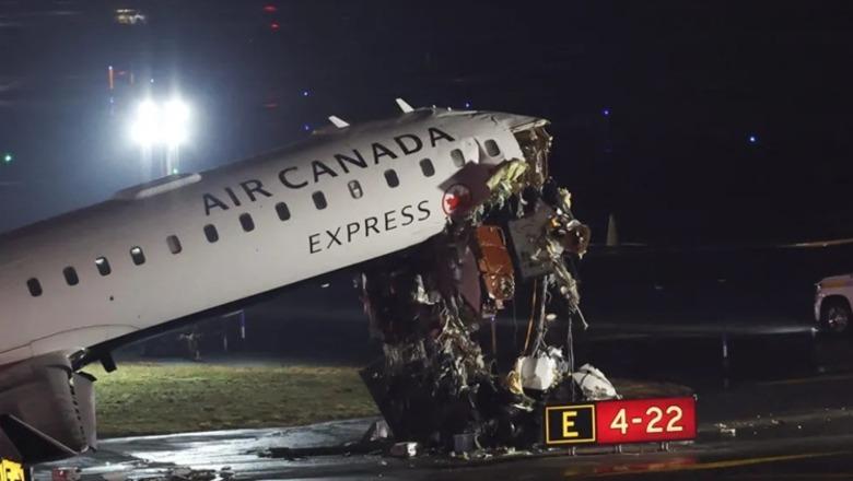 Aeroplani dhe kamioni përplasen në pistën e aeroportit të New Yorkut, ndërpriten fluturimet