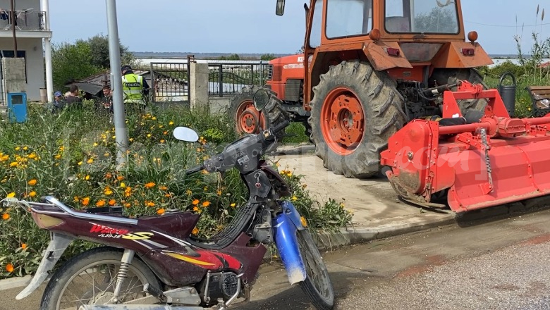 Motori përplaset me zetorin në aksin Divjakë-Lushnjë, ndërron jetë 70-vjeçari (EMRI)