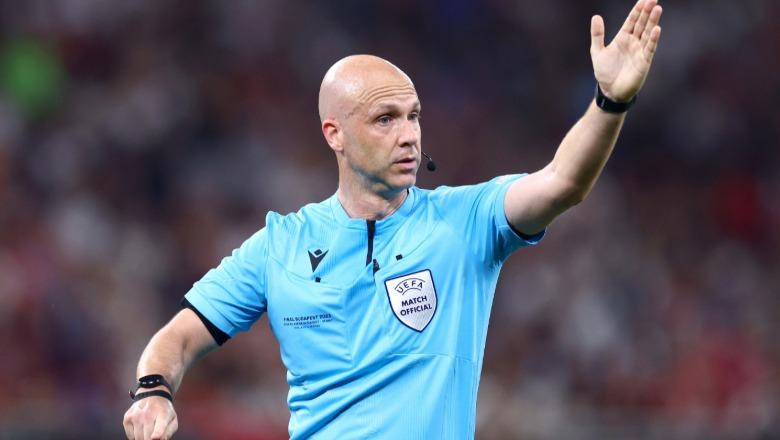Në Tiranë në 2024 për finalen e Superligës, UEFA cakton arbitrin e njohur për ndeshjen Poloni-Shqipëri