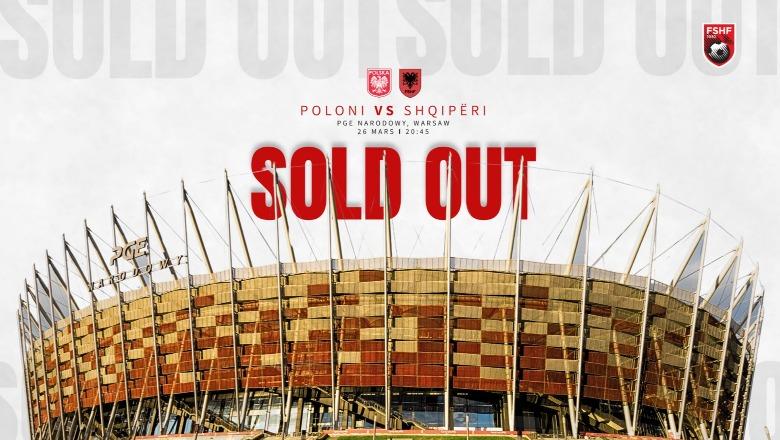 Shiten të gjitha biletat, 3 mijë shqiptarë do jenë në 'PGE Arena' të Varshavës për play-off-in e Kupës së Botës 2026