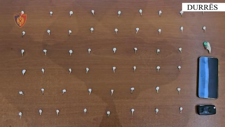 Shiste kokainë në doza në qytetin e Durrësit, pranga 36-vjeçarit! Nis hetimi për një tjetër