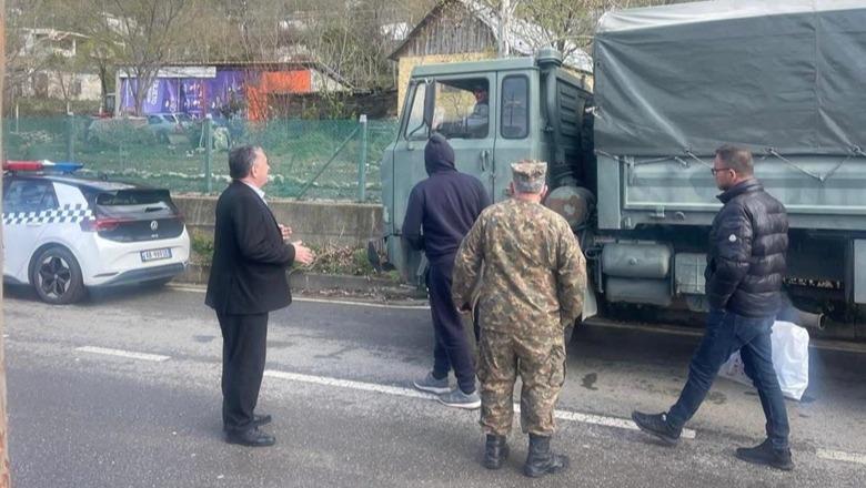 Nis operacioni për eliminimin e rrezikut nga shkëmbinjtë në Torovicë