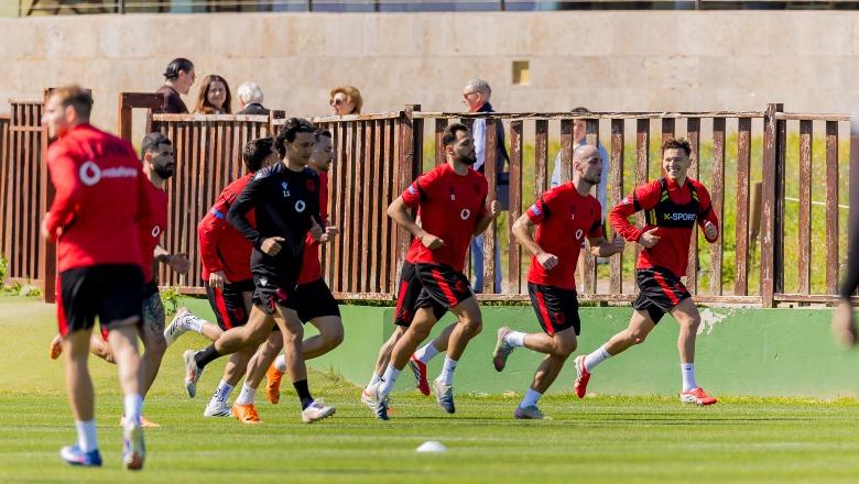 Miqësorja me Ukrainën, Kombëtarja zhvillon seancën e parë stërvitore në Valencia (VIDEO)