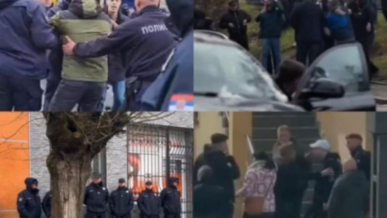 Zgjedhjet lokale në Serbi kthehen në ‘arenë’ dhune, plas sherri me shufra metalike e shkopinj