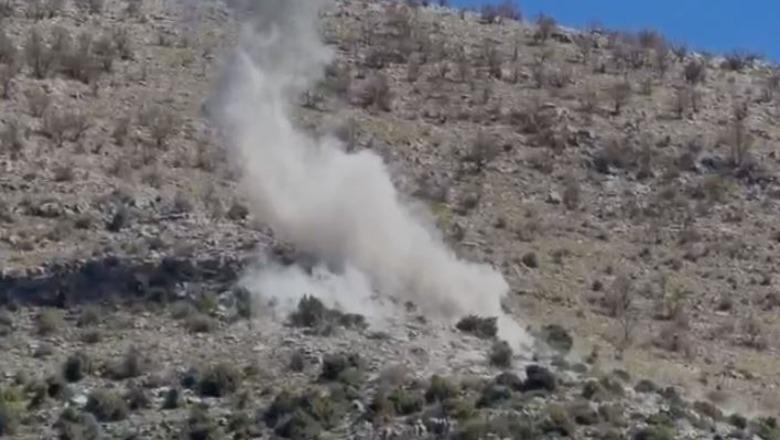 Rreziku nga shkëmbinjtë e Torovicës, nis shpërthimi i tyre! Bllokohet përkohësisht aksi nacional