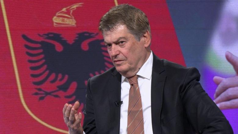 Ndryshimet Kushtetuese/ Bamir Topi për Report Tv: E mbështes nismën për uljen e numrit të deputetëve, një pjesë e tyre janë si polic trafiku! Berisha ka 1 mijë kanale komunikimi me Ramën