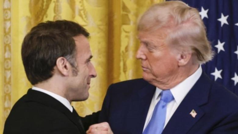 ‘E rreh gruaja, ende po shërohet nga grushti në fytyrë’- Trump tallet me Macron, Presidenti francez: Fjalët që dëgjova s’meritojnë përgjigje