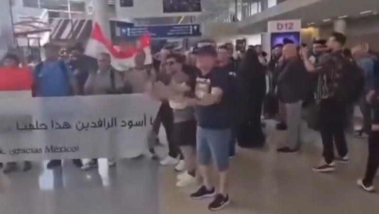 VIDEO/ Tifozët e Irakut sulmohen në Dallas para Kupës së Botës 2026: Mos ejani në SHBA