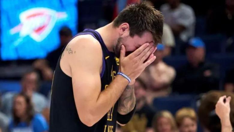 Alarm te LA Lakers, Luka Doncic dëmtohet rëndë në parket dhe humbet pjesën e rregullt të sezonit
